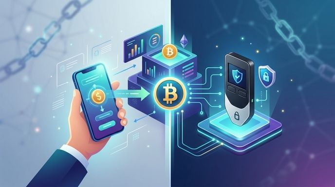 Screenshot of Benötigen Sie eine Krypto-Wallet, bevor Sie kaufen?