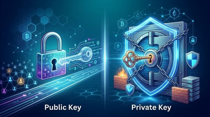 Screenshot of Public vs. Private Keys: Welche sind sicher zu teilen?