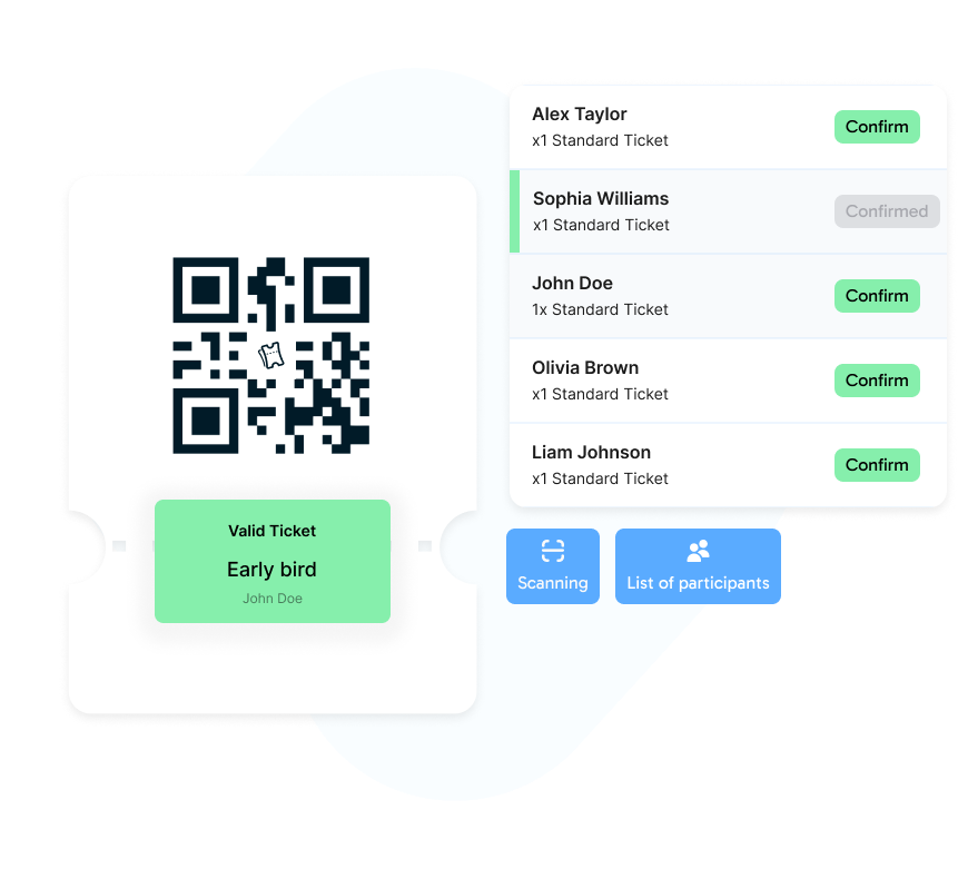 Simplify and secure access to your events