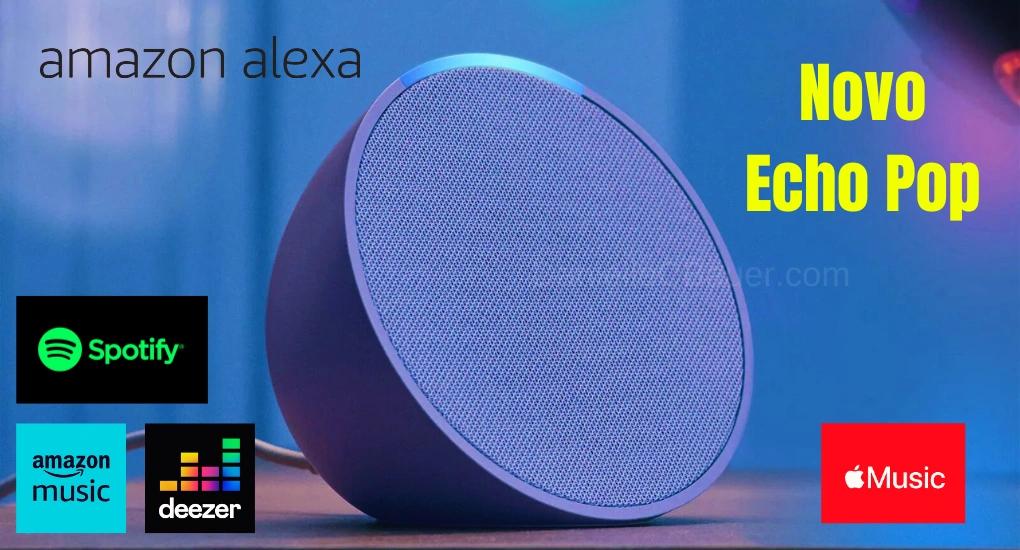 Echo Pop: Desfrute de Som Premium e Estilo Futurista a um Preço Acessível