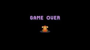 super mario game over