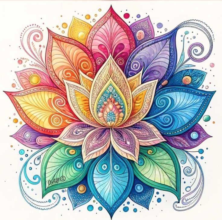 Mandala textil y adhesivo 