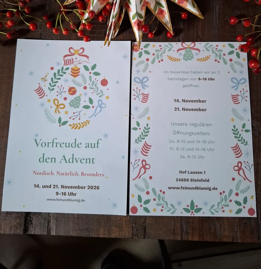 fein und blumig – Blick in den Laden