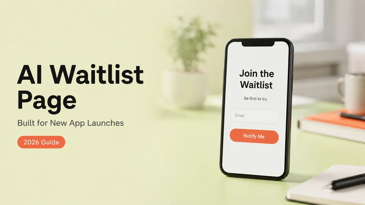 Discover the 2026 guide for creating an AI waitlist page, perfect for launching your new siri ai waitlist effectively.