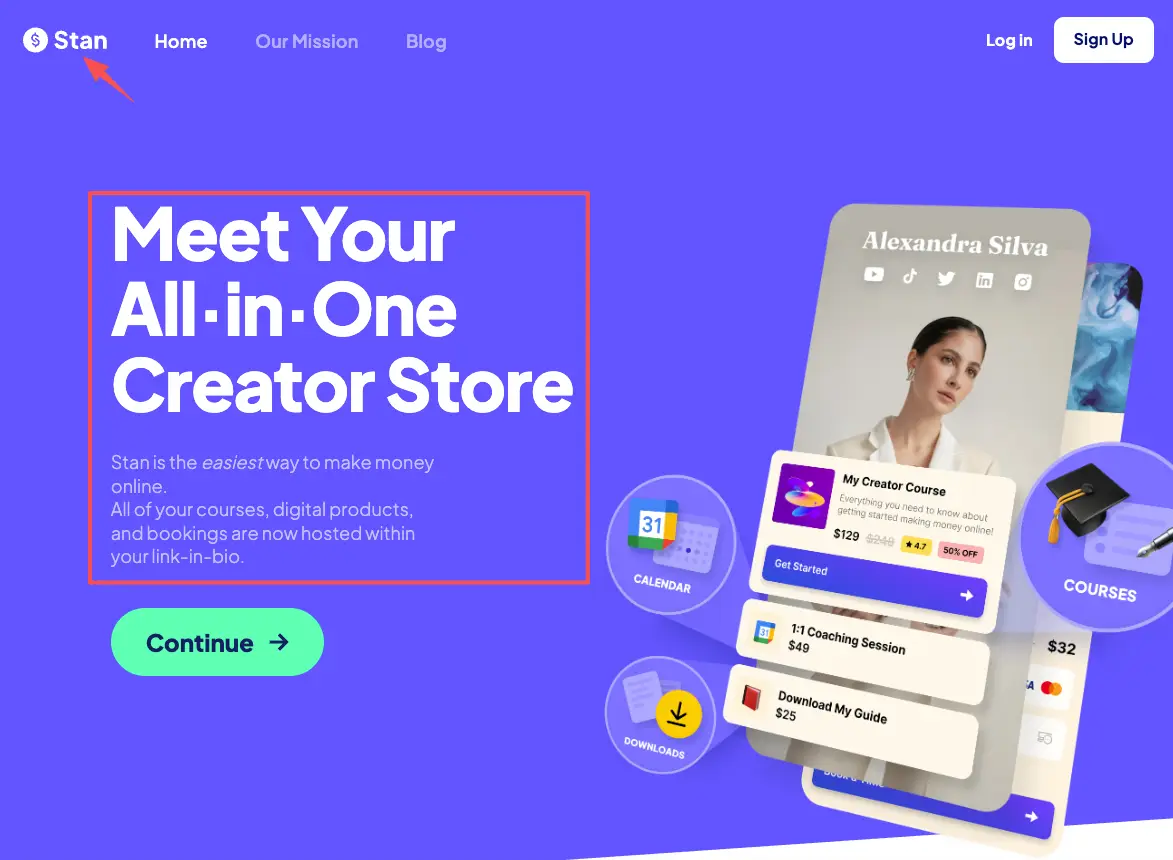 Evaluating the stan store vs linktree features, focusing on Stan's all-in-one platform for selling digital products.