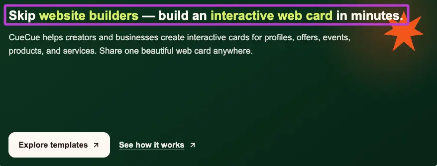 Build an interactive card to match Creative Real Estate Business Cards That Convert using this fast, easy-to-use digital template builder.