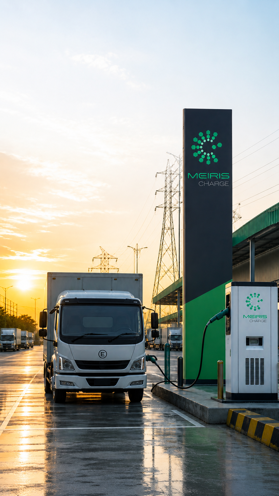 Charging infrastructure built around your fleet's schedule.