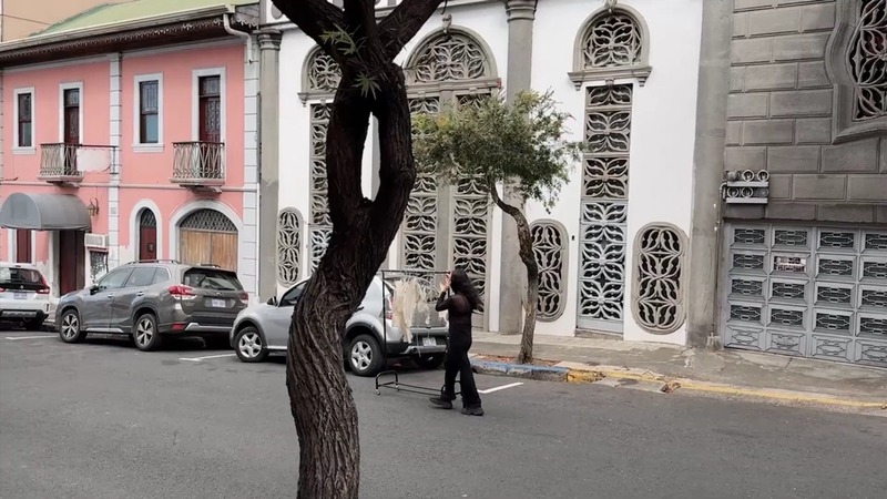 Taking a Clothes Rack for a Walk