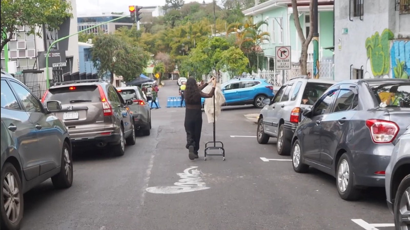 Taking a Clothes Rack for a Walk