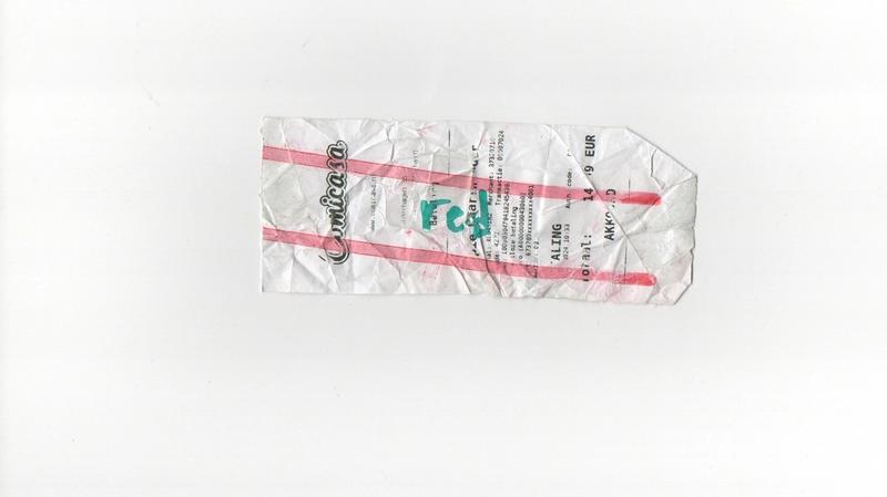 Marker, Scanner, and Receipts