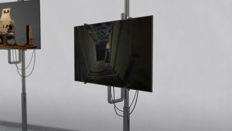 As I woke up, the sky was still dark