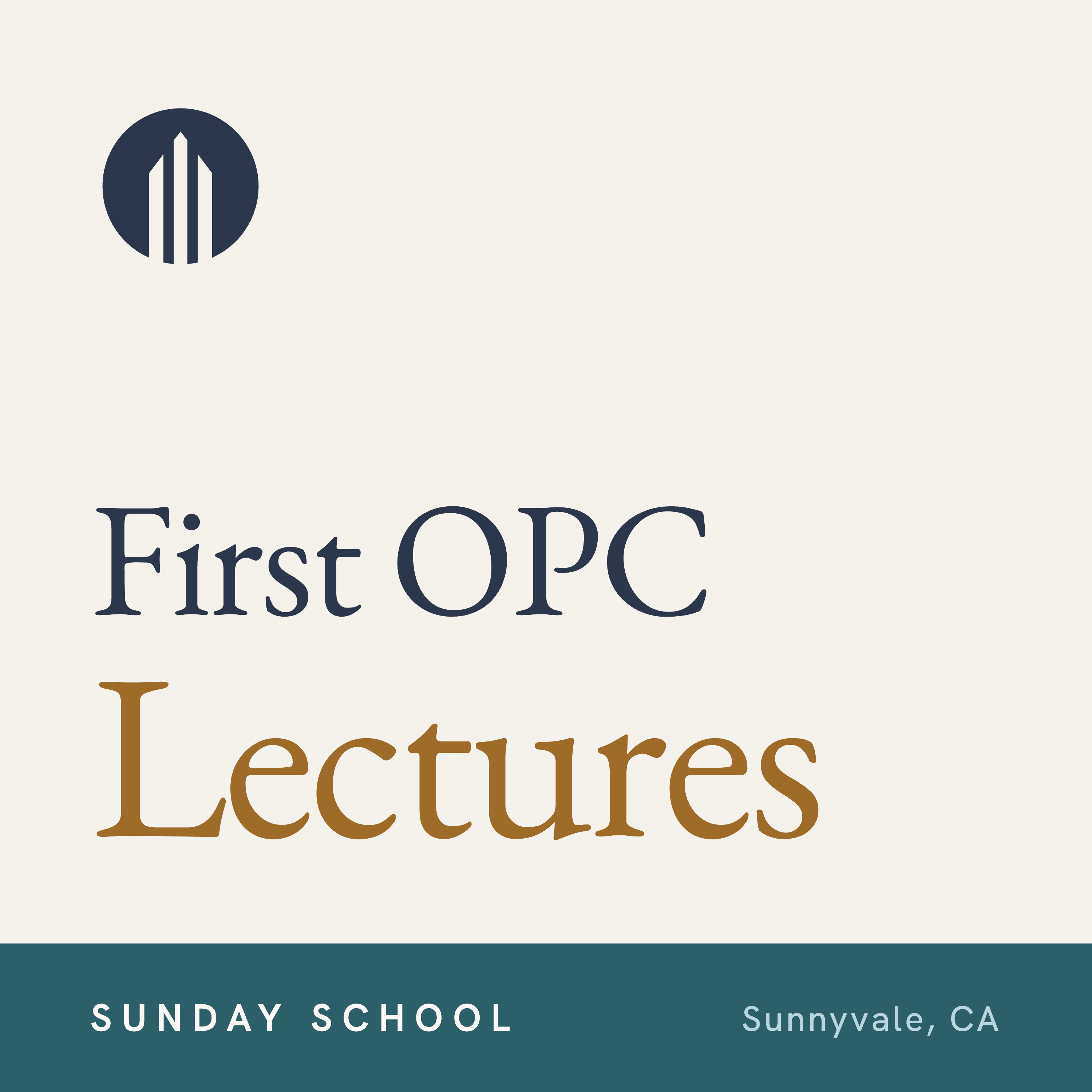 First OPC Lectures podcast artwork