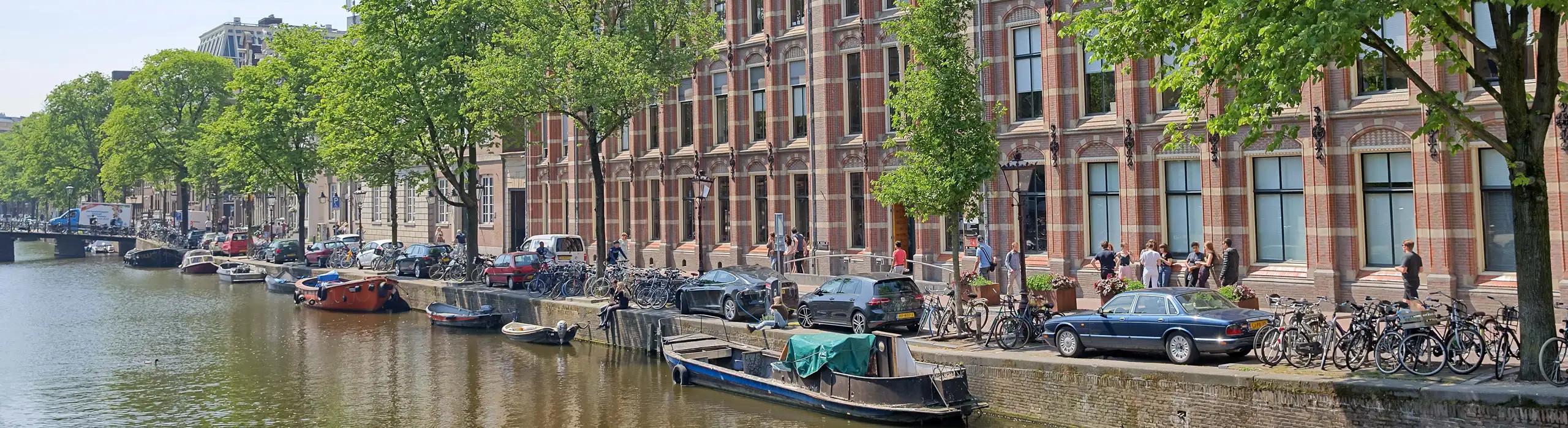 Afbeelding van gracht met panden