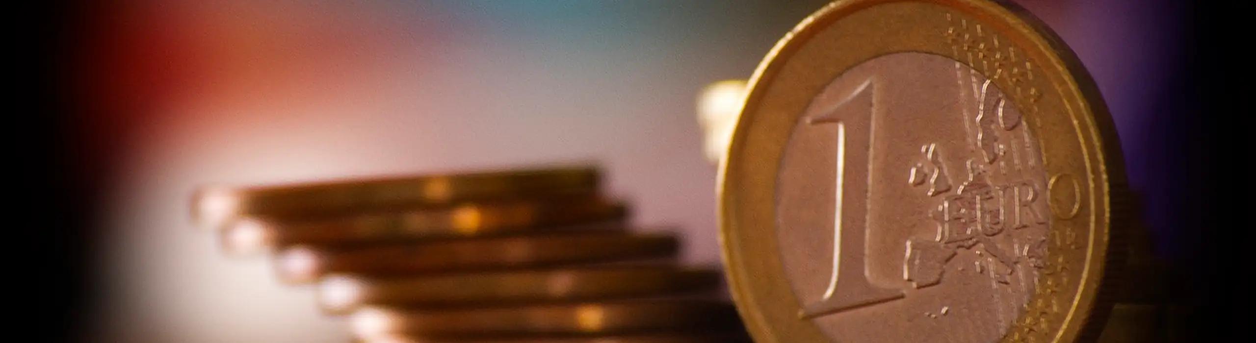 Afbeelding van een euromunt