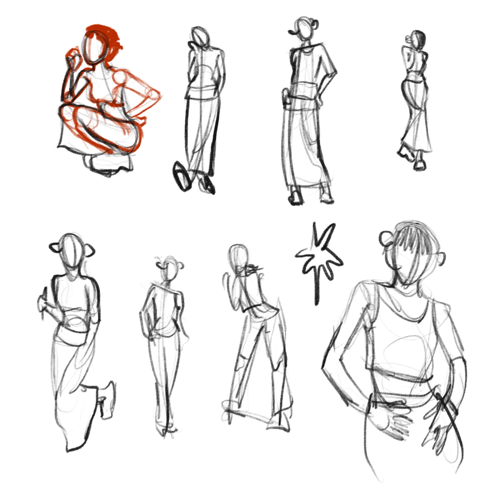 Poses No.1