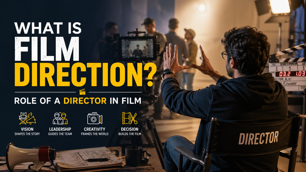 What is Film Direction? Role of a Director in Film