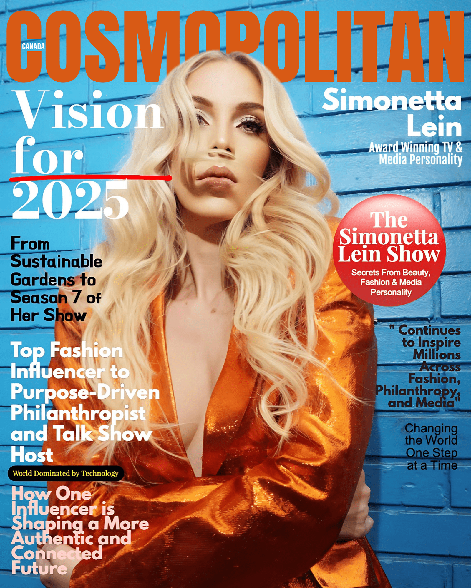 Cover Story Simonetta Lein: Balancing Stardom, Purpose, and Innovation in a Fast-Paced World