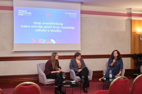 Predavanje na sajmu o obrazovanju u inozemstvu - World Education Fair