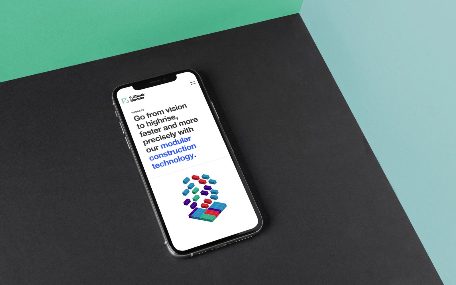 fullstack modular data construction mobile website brooklyn nyc pitch deck