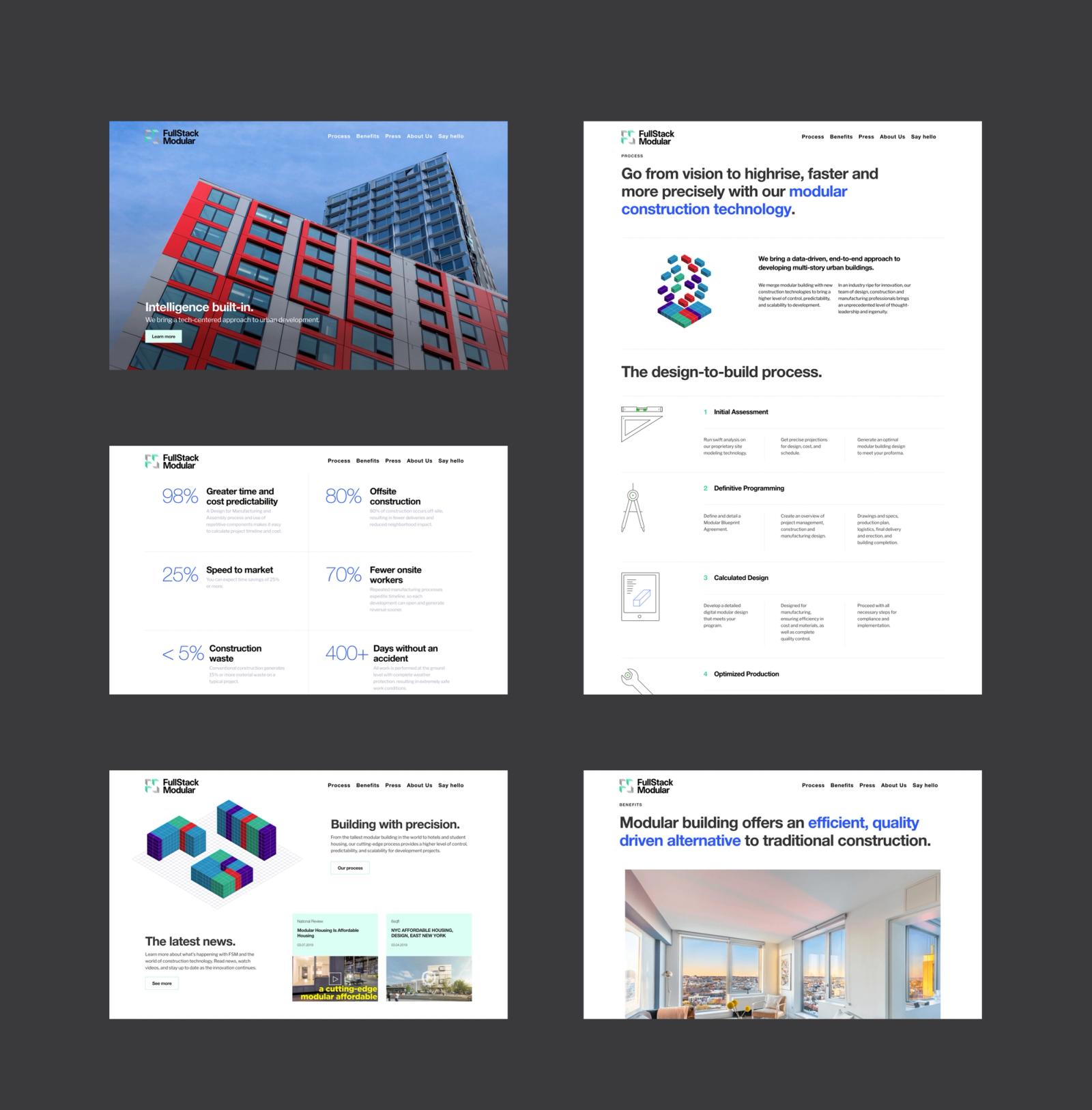 fullstack modular data construction website brooklyn nyc