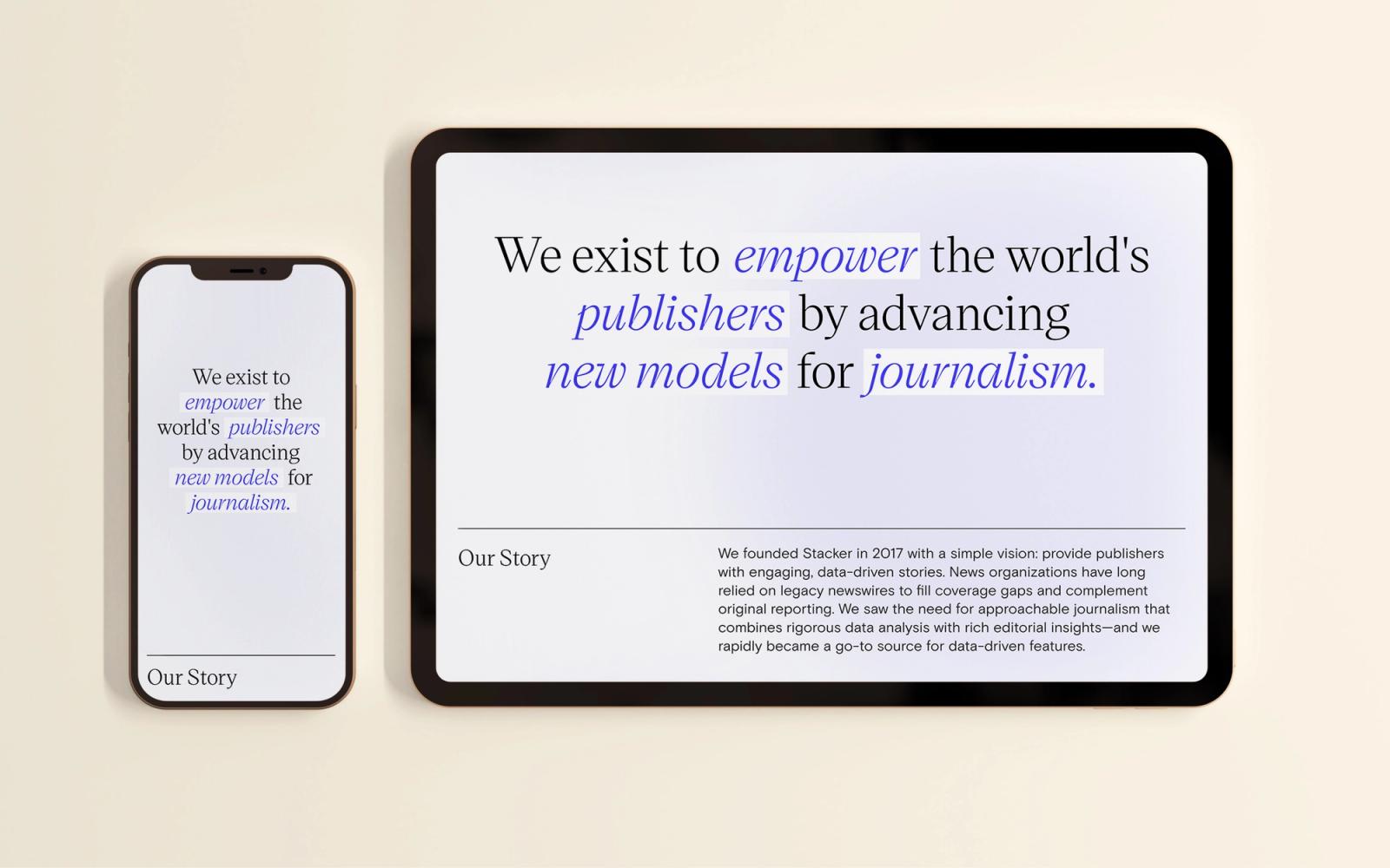 stacker media news data journalism