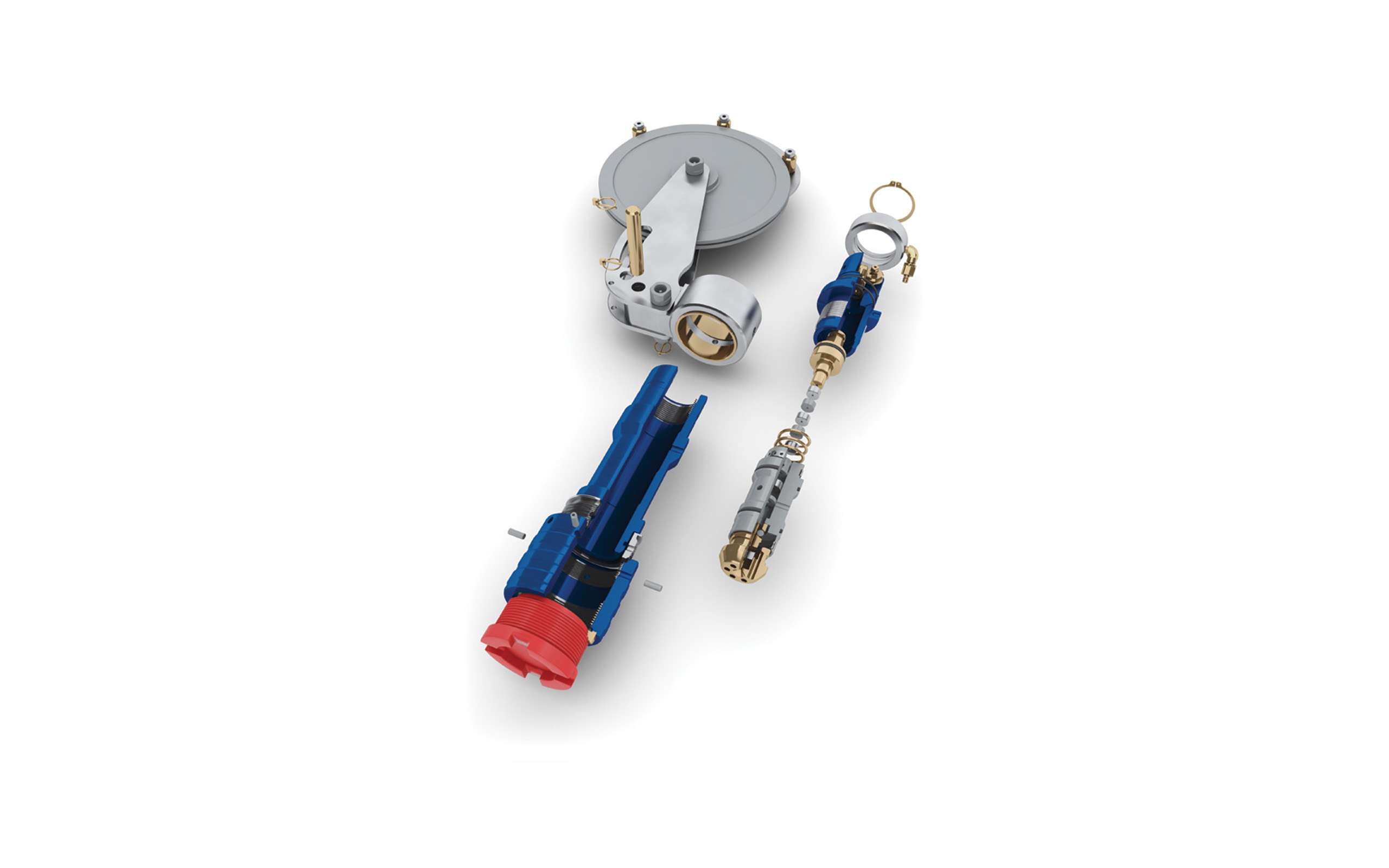 Rendering of stuffing box tools