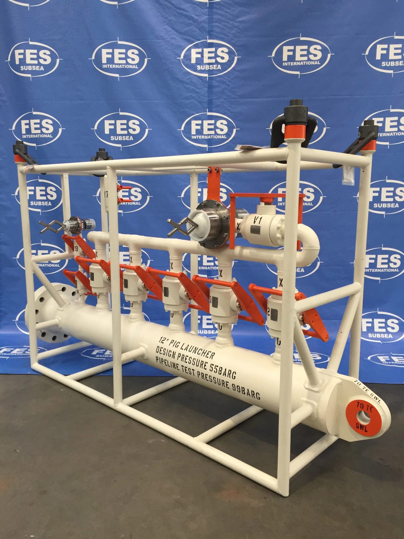 subsea pig launcher
