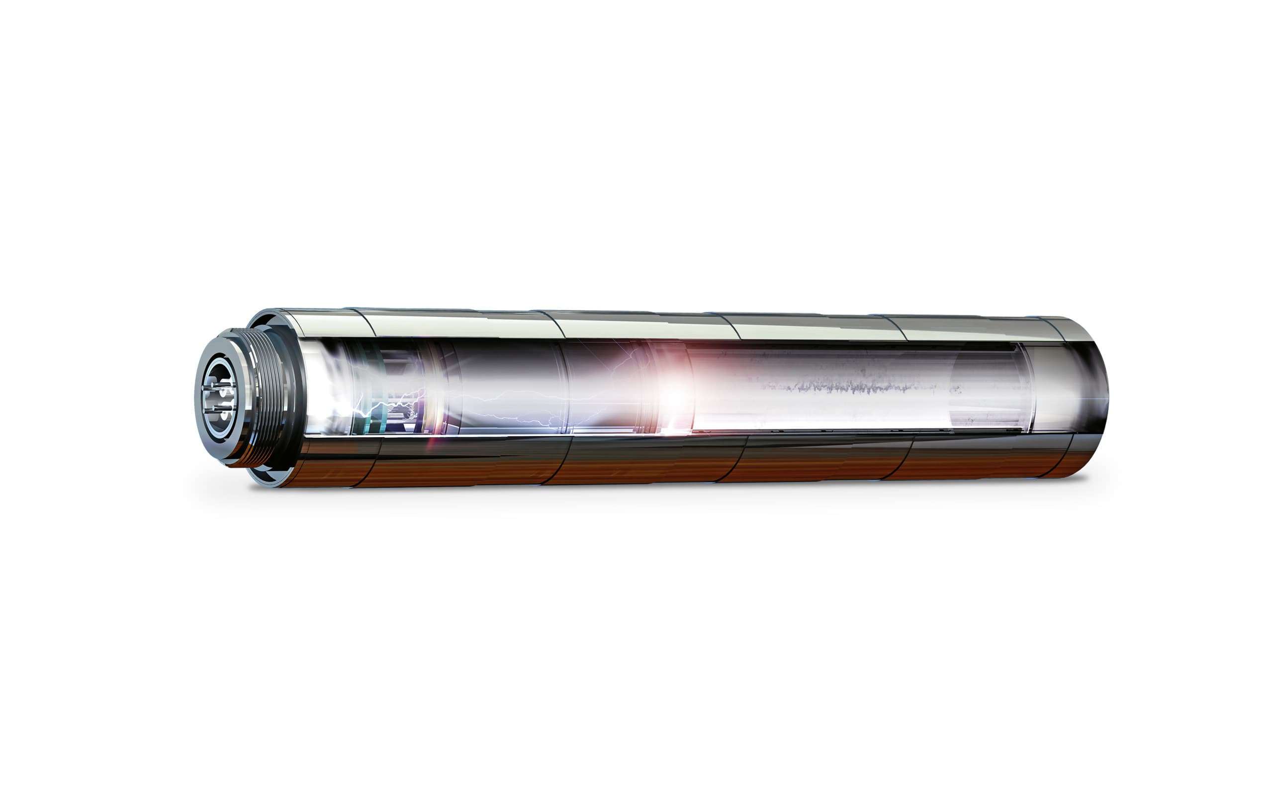 Highly Integrated GR Detector rendering with sectioned view