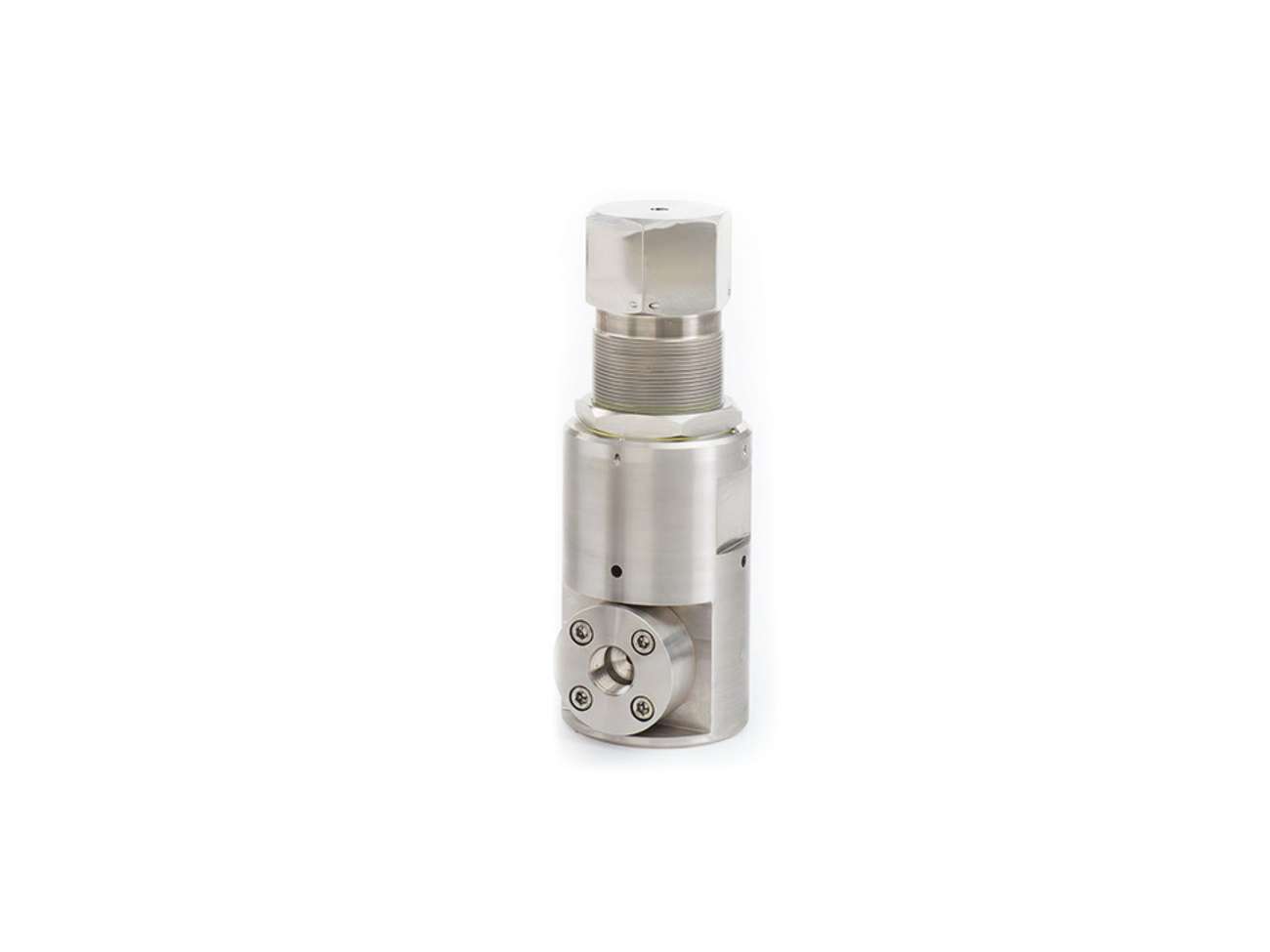 Subsea Pressure Relief Valve isolated on a white background
