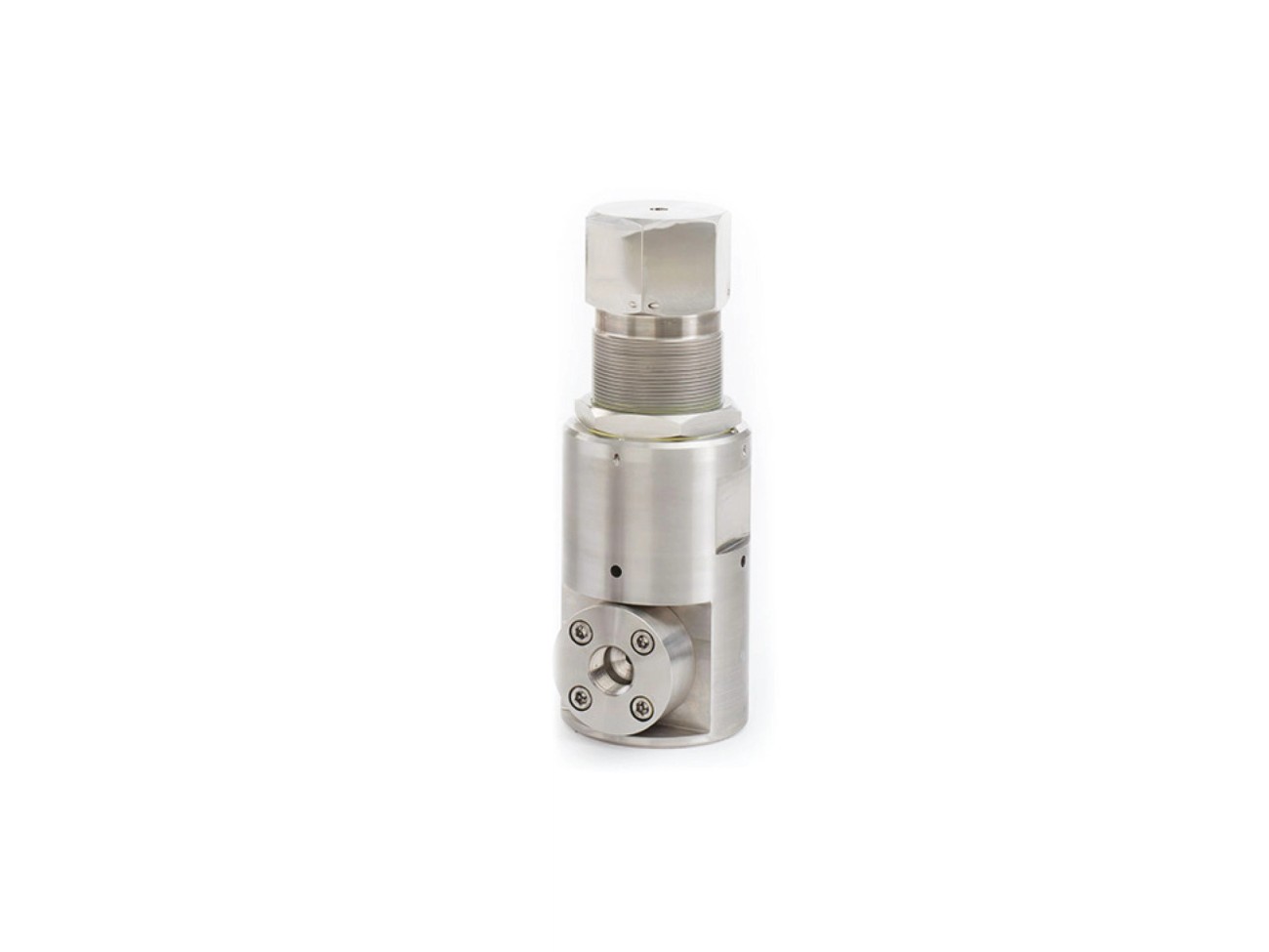 Subsea Pressure Relief Valve isolated on a white background