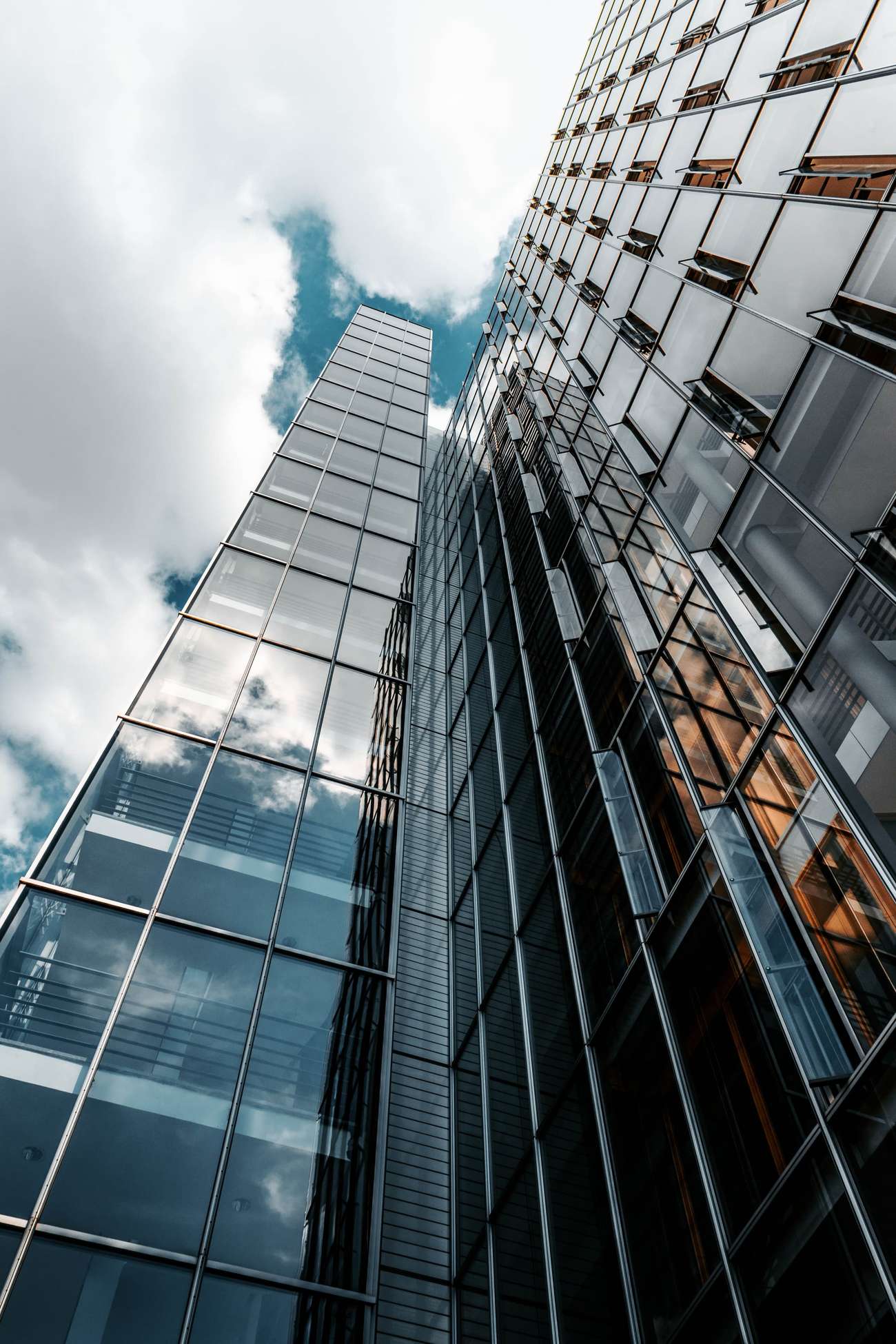 Glass skyscraper