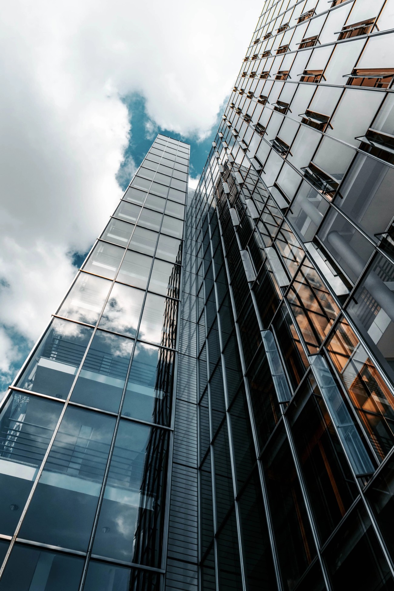 Glass skyscraper
