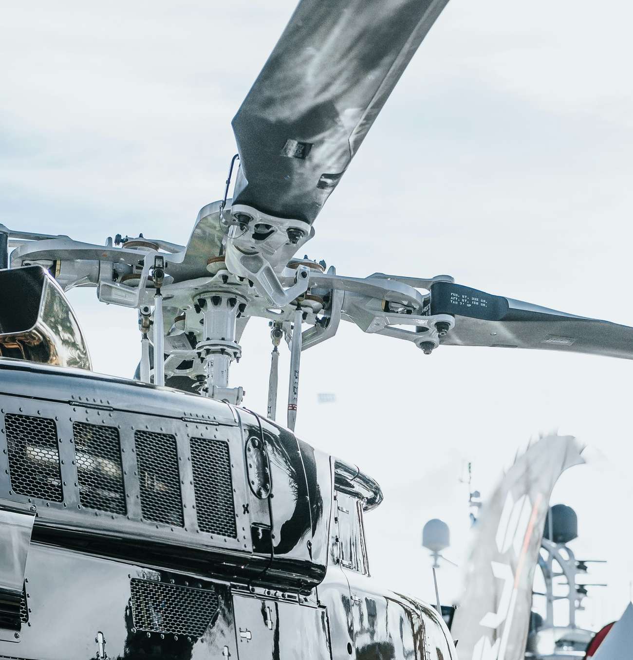 Rotors of helicopter