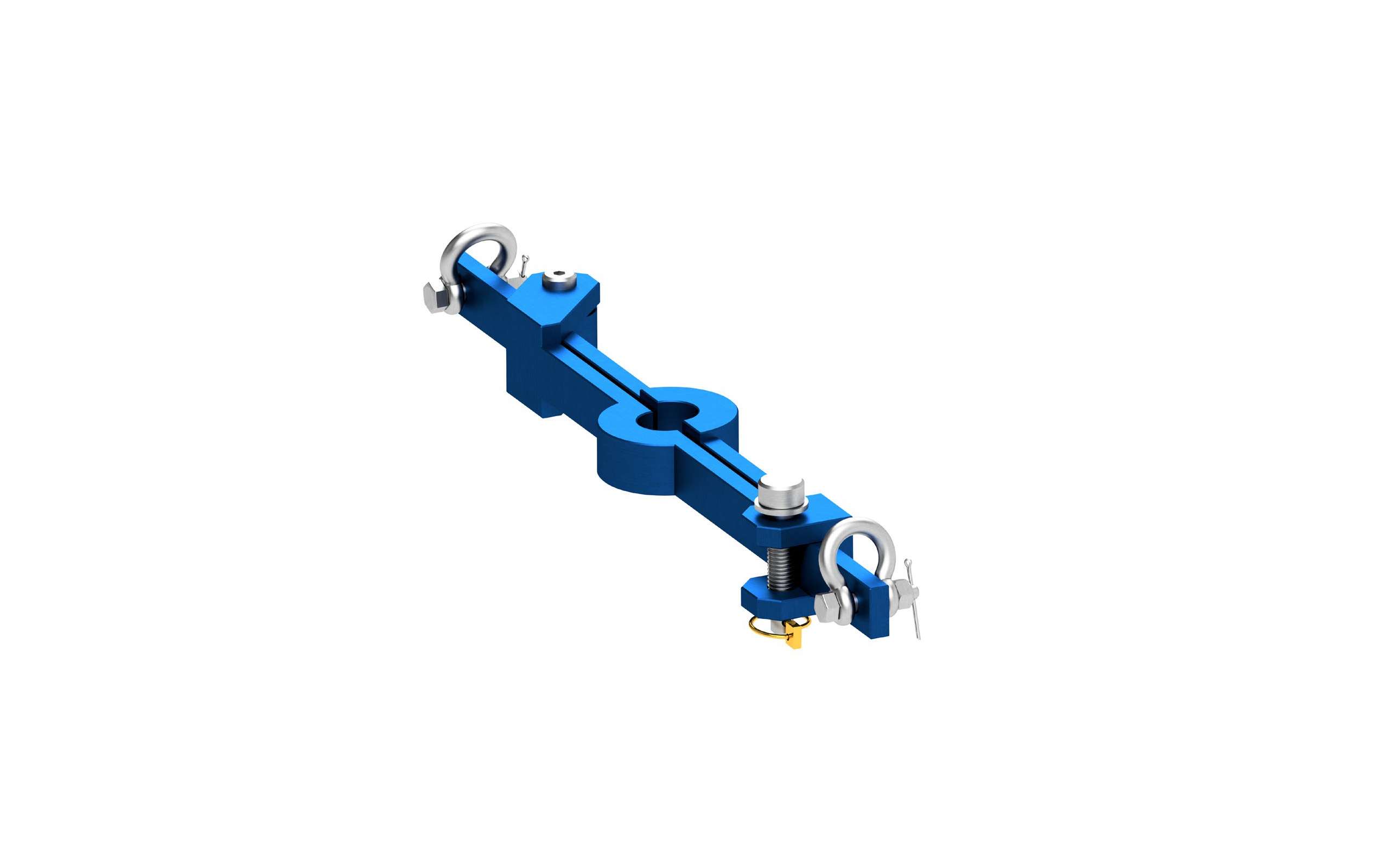 Wireline clamp rendering