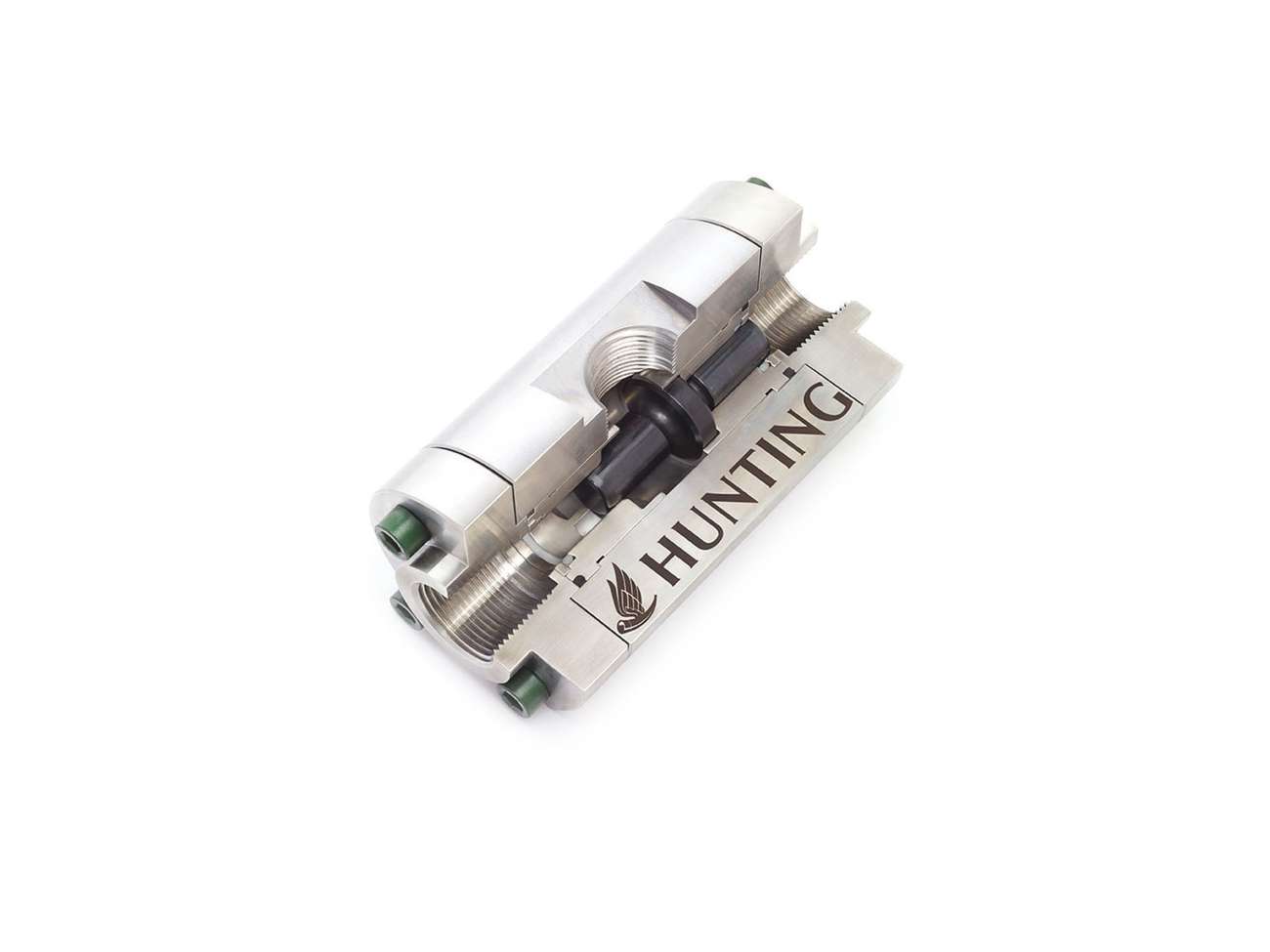 Hydraulic Shuttles Valve isolated on white background