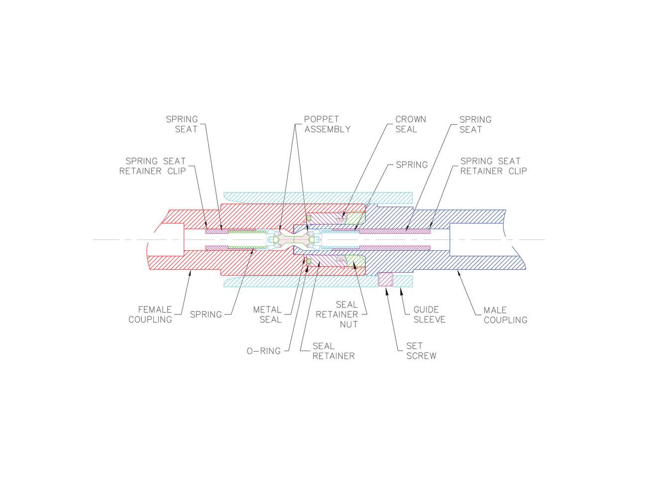 TO Series - Metal Seals technical drawing