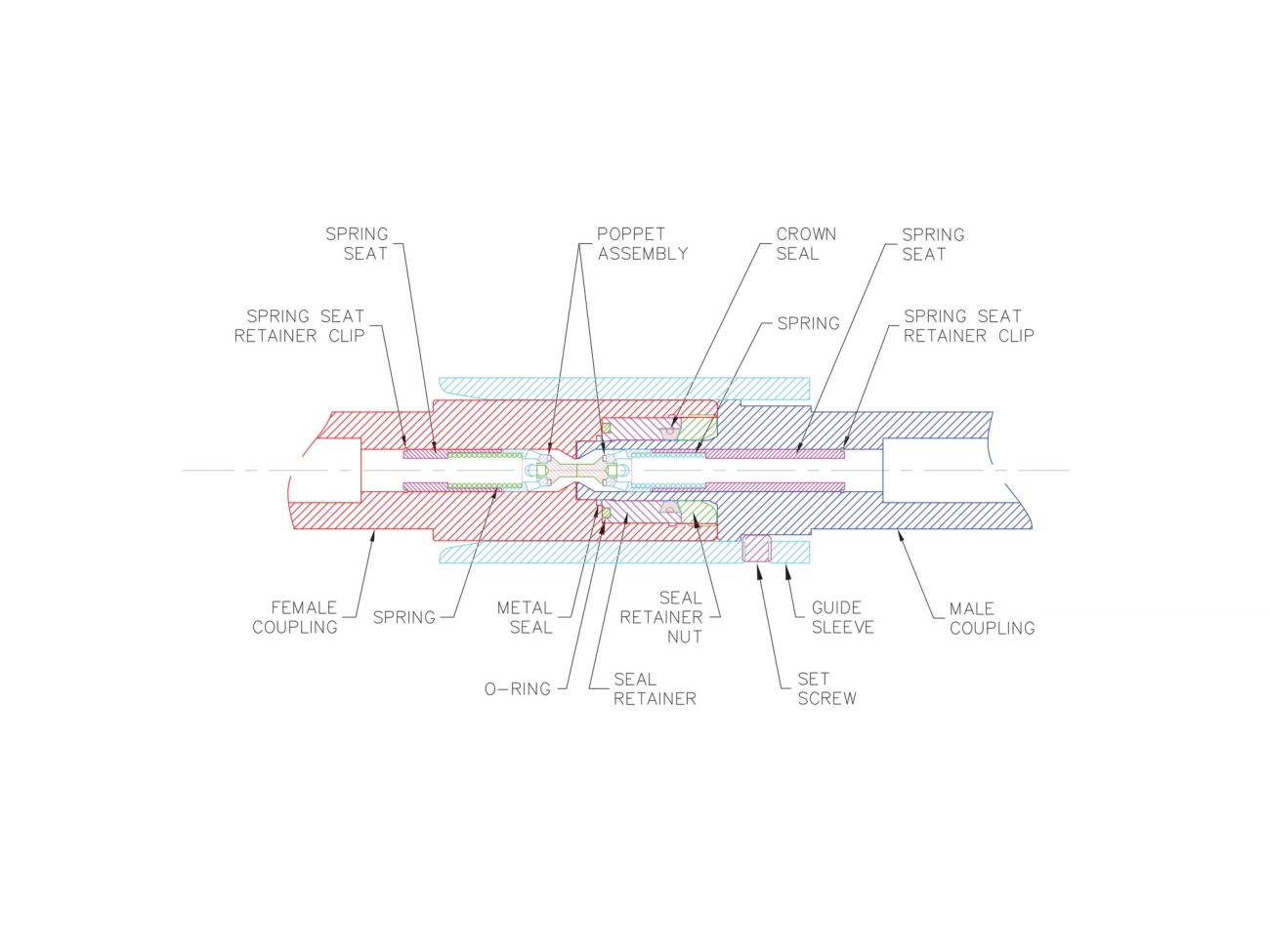 TO Series - Metal Seals technical drawing