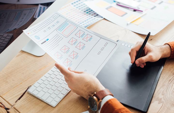 Designing a website