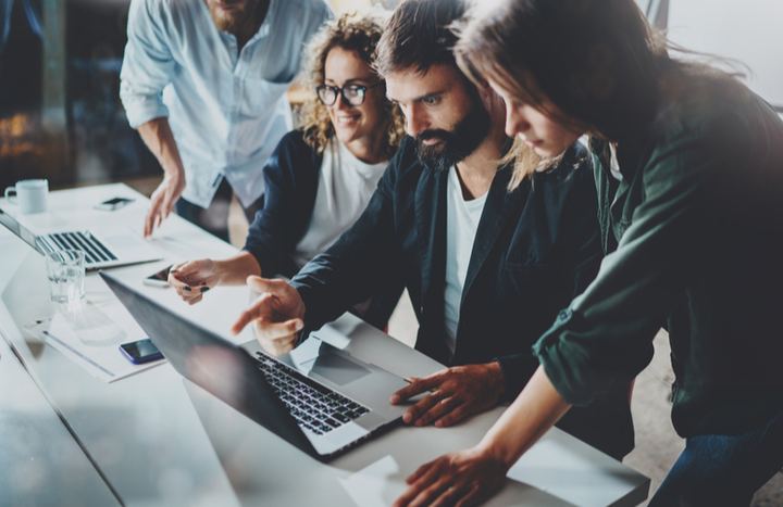 A couple of entrepreneurs implementing Digital Marketing to their business