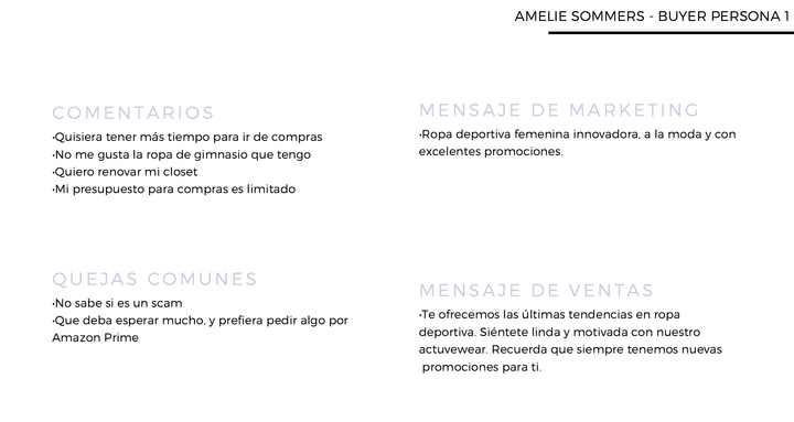 Plantilla de buyer persona 3