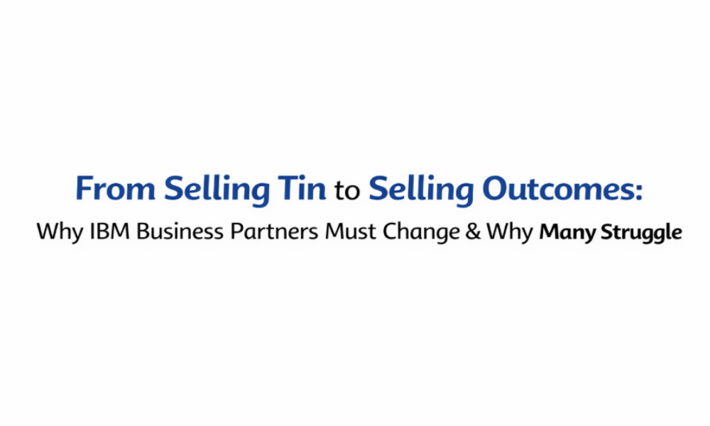 image for From Hardware Deals to Recurring Revenue: The IBM Partner Shift
