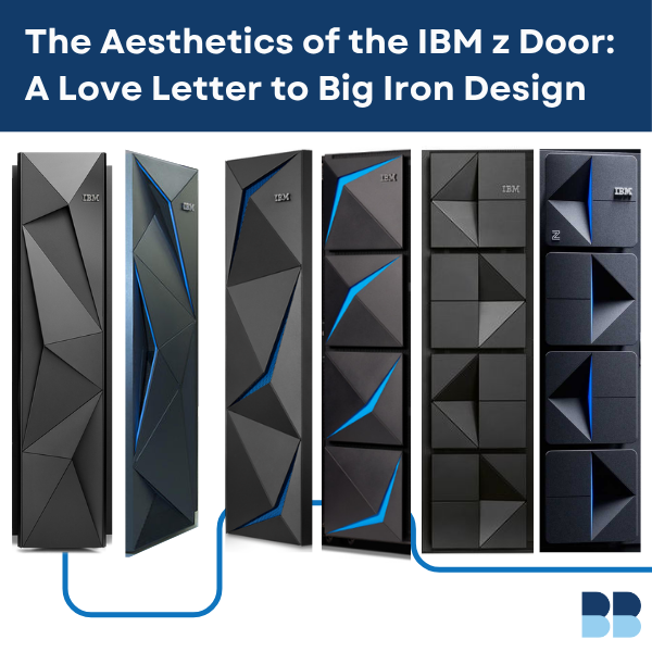 The Aesthetics of the IBM z Door: A Love Letter to Big Iron Design