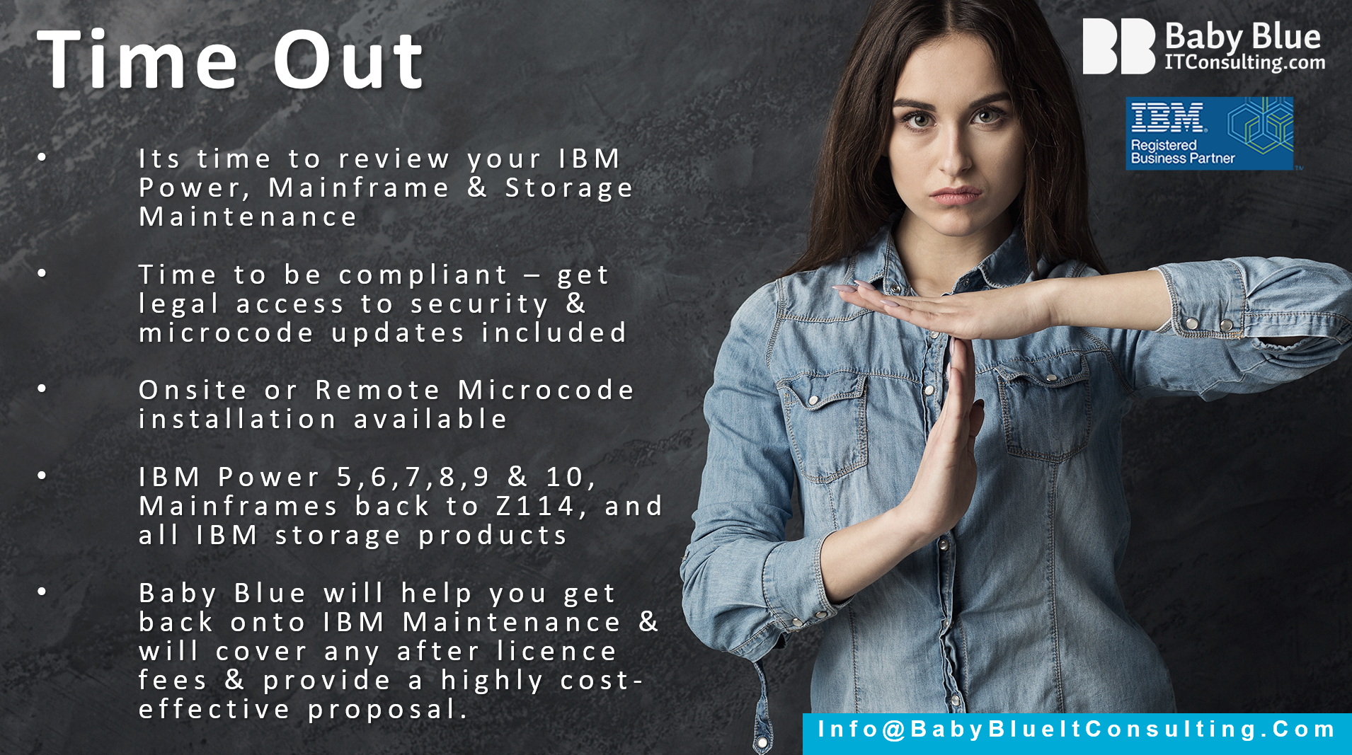 image for Time Out - Time to Review Your IBM Maintenance