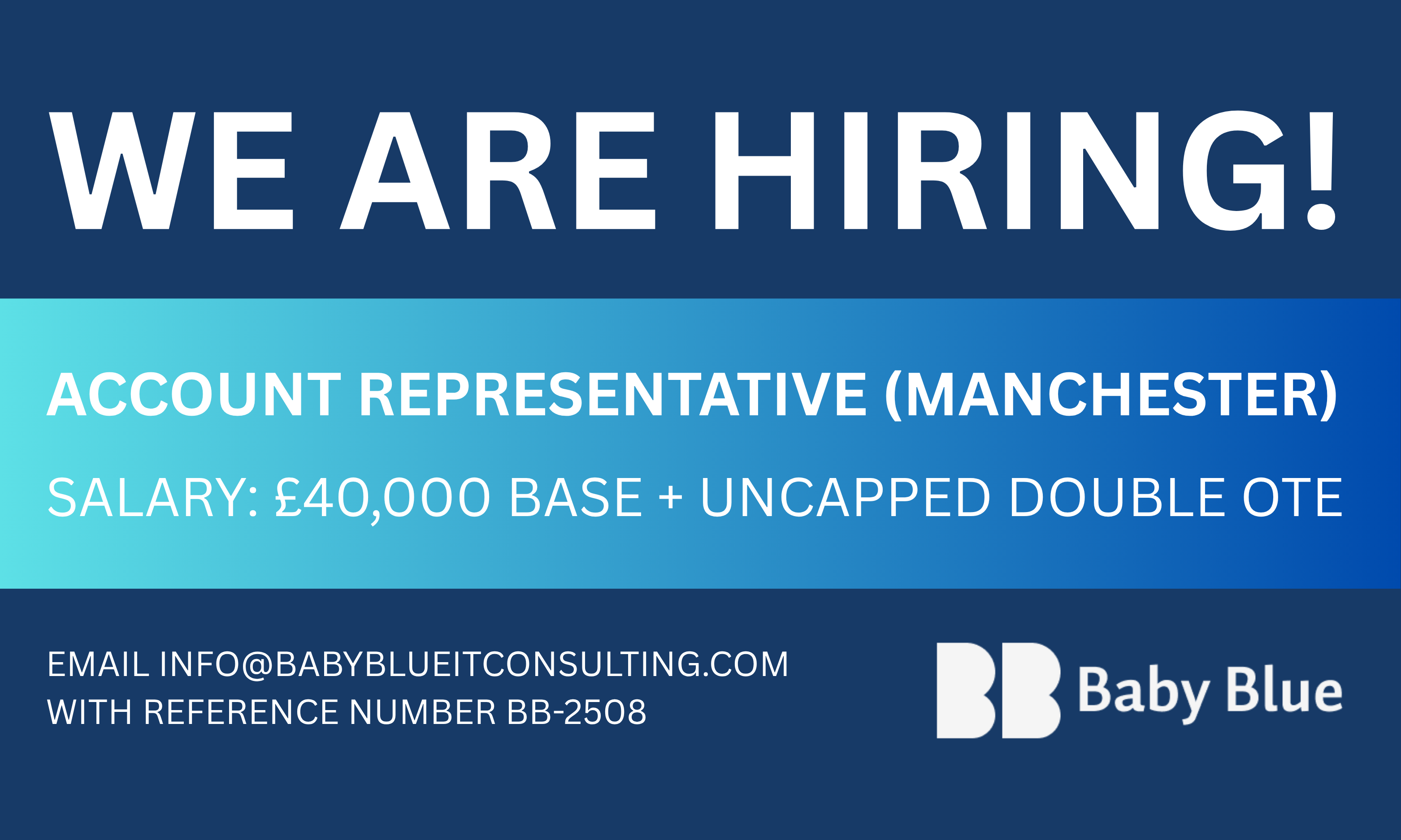 image for Account Representative (Manchester Region)