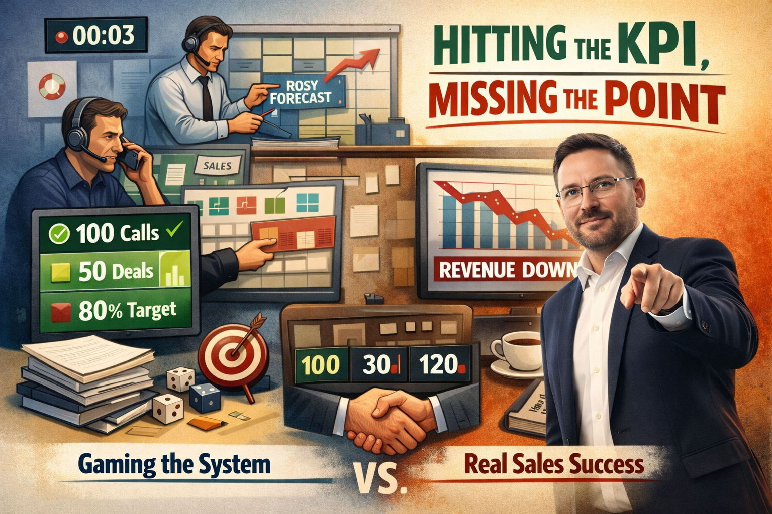 image for The Gaming of Sales KPIs: When Dashboards Replace Discipline