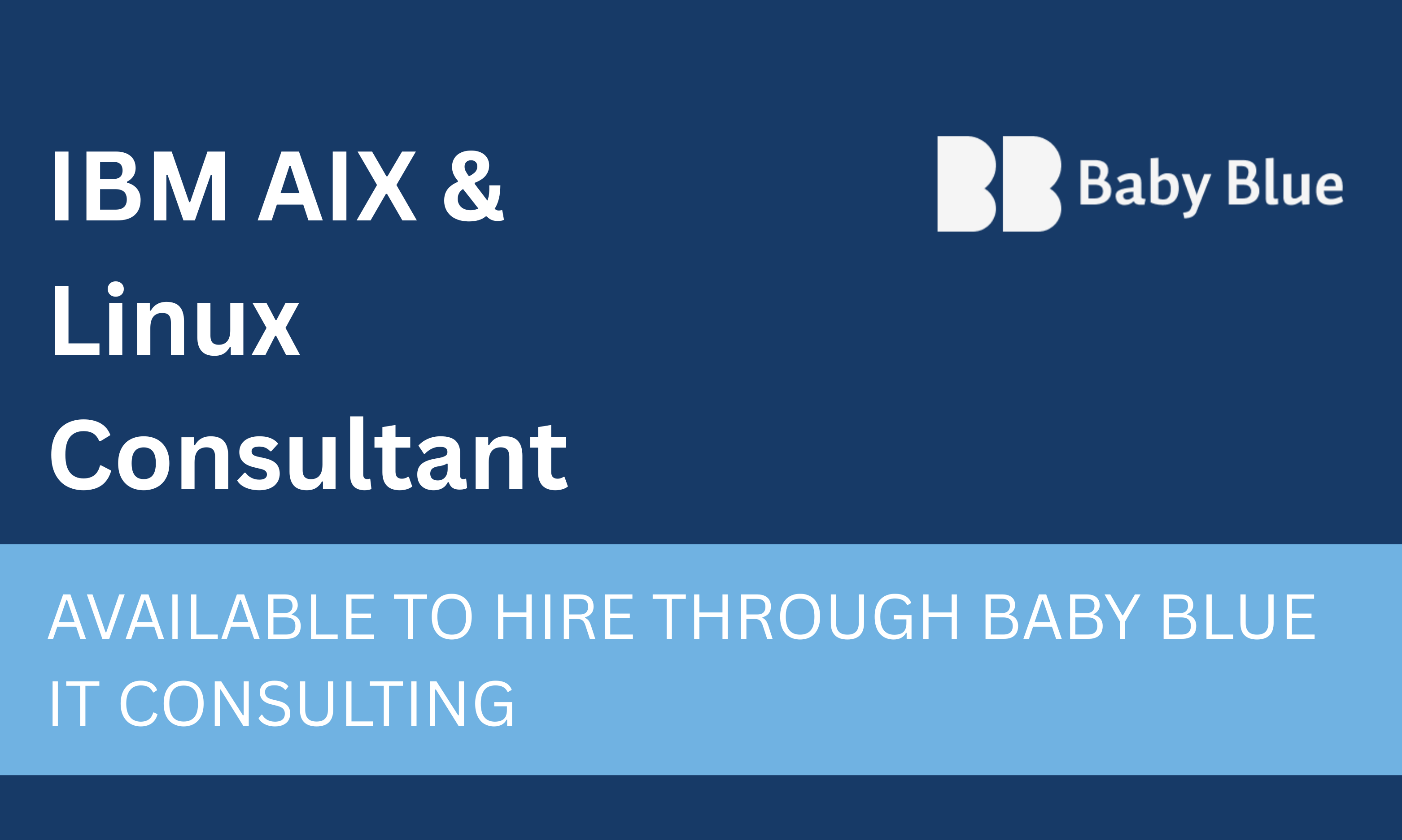 image for IBM AIX & Linux Consultant