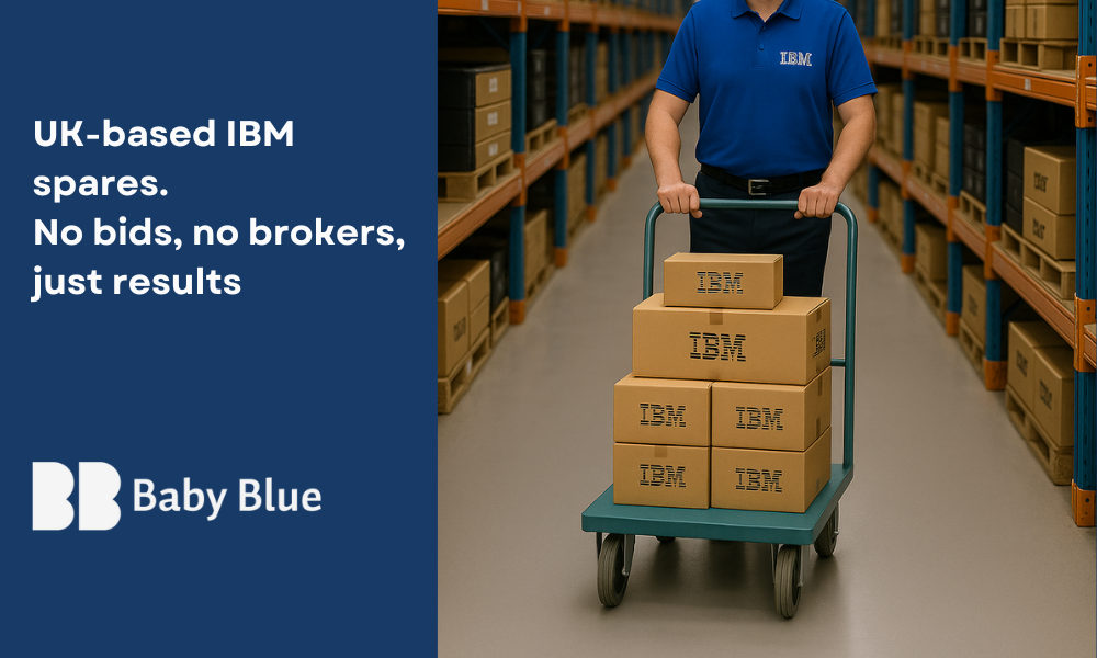 image for IBM Spares in the UK: Why Smart Maintenance Choices Still Matter