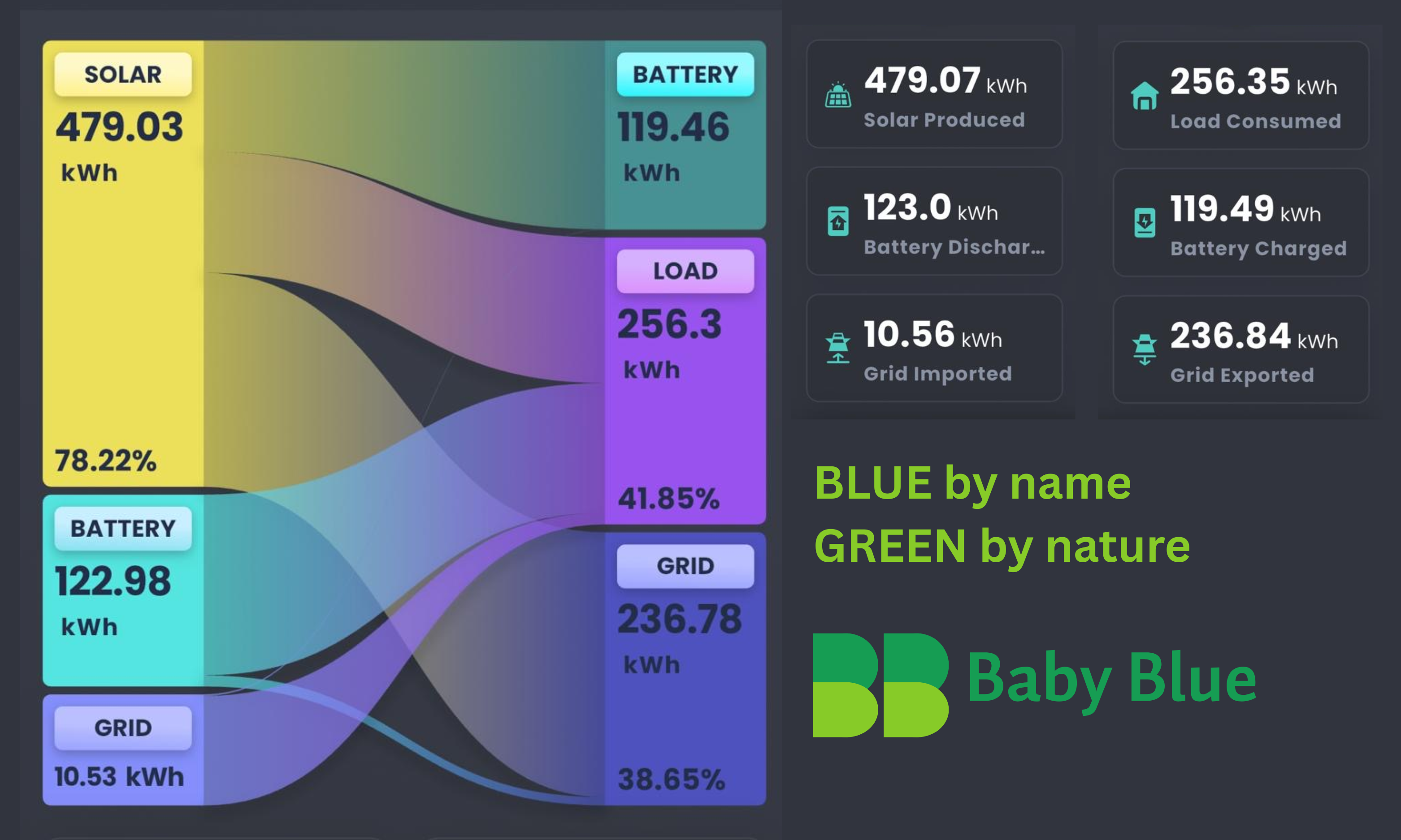 image for BLUE by name, GREEN by nature
