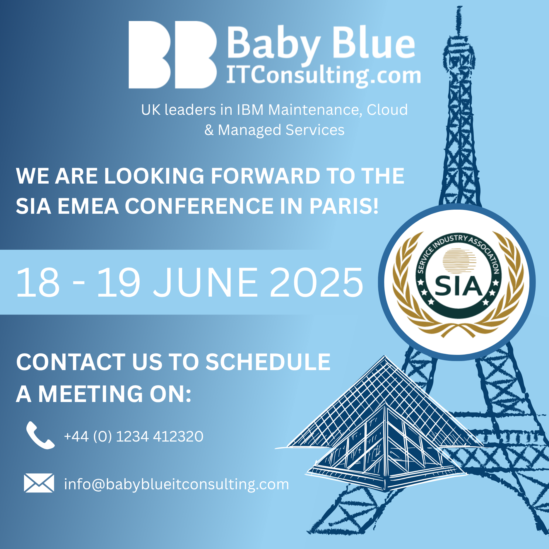 image for Paris 2025 Service Industry Association EMEA Conference