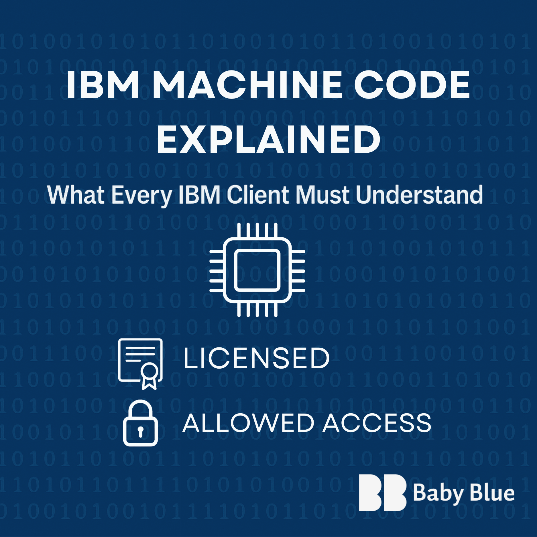 IBM Machine Code Explained